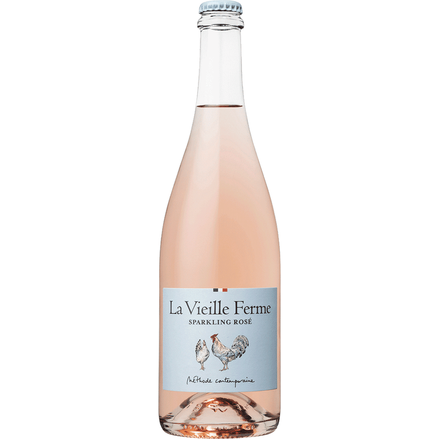 La Vieille Ferme Sparkling Reserve Rose 750ML Front Bottle Label