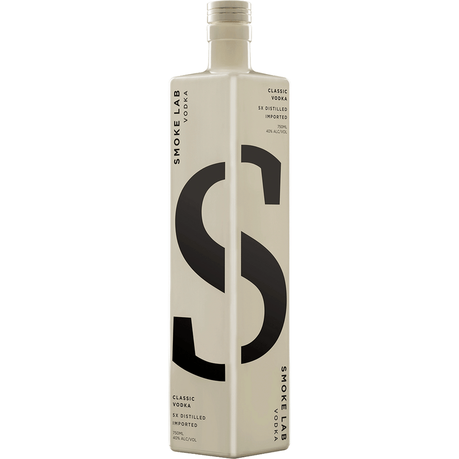 Smoke Lab Classic Vodka 750ML Front Bottle Label