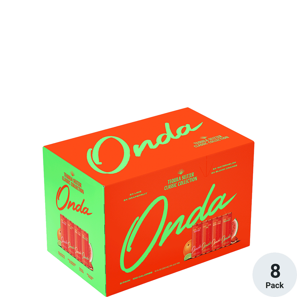 Onda Tequila Seltzer Classic Variety Pack