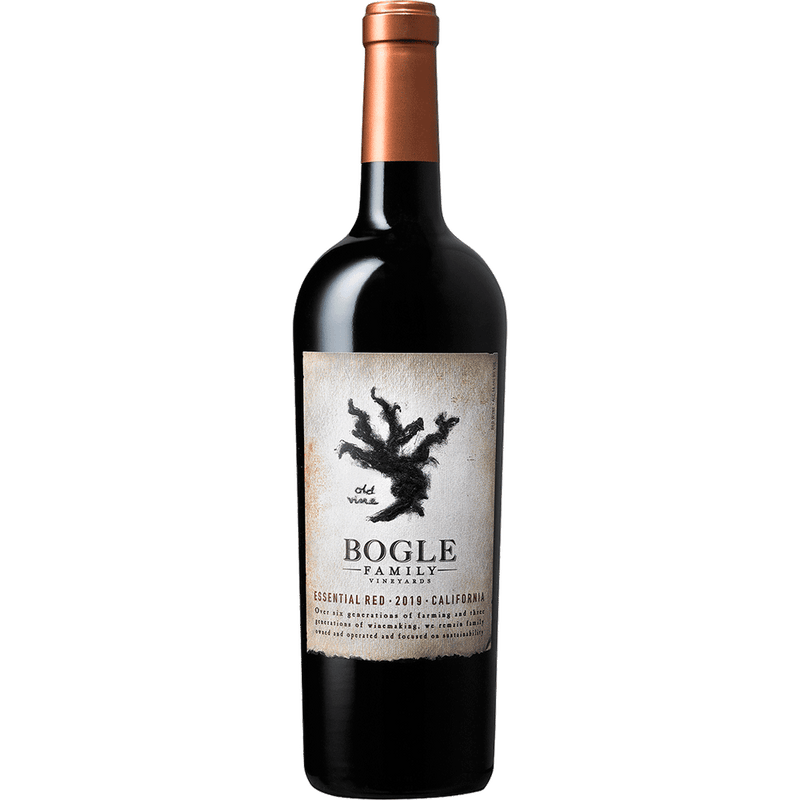 Bogle Vineyards Old Vine Essential Red 750ML Front Bottle Label