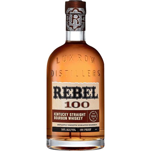 Rebel Kentucky Straight Bourbon 100 Proof 750ML Front Bottle Label