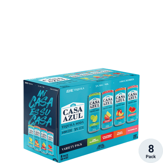 Casa Azul Tequila Soda Variety Pack