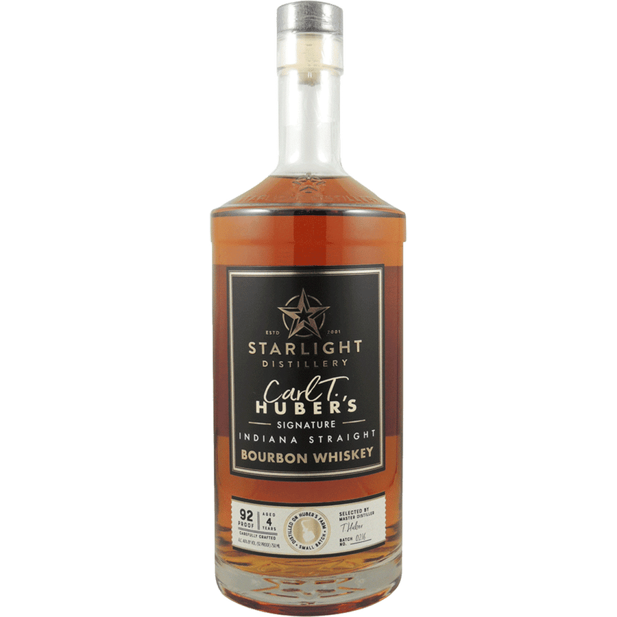 Starlight Carl T Bourbon 750ML Front Bottle Label