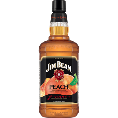 Image of Jim Beam Peach Bourbon Whiskey