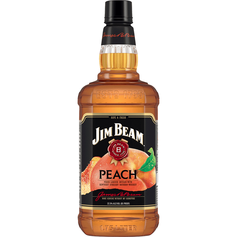 Image of Jim Beam Peach Bourbon Whiskey