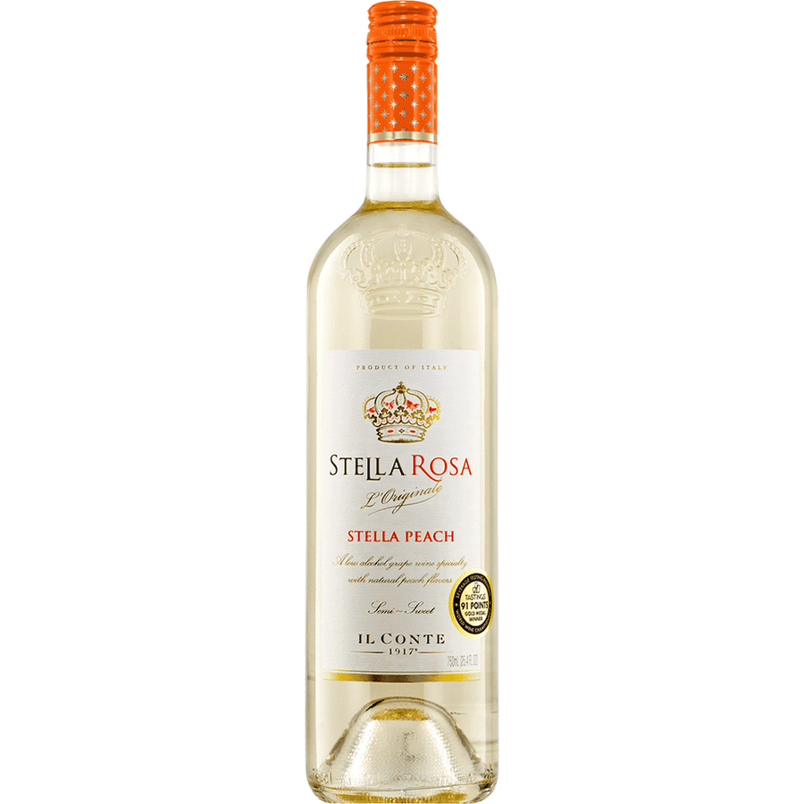 Stella Rosa Stella Peach 750ML Front Bottle Label