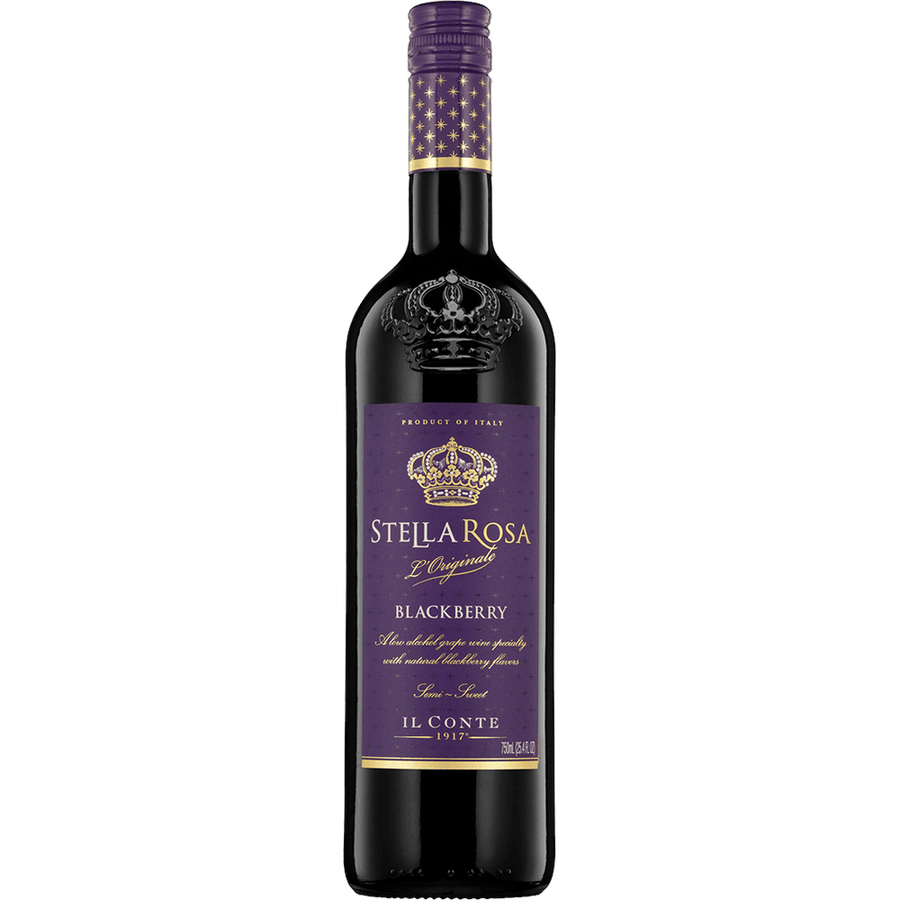 Stella Rosa Blackberry 750ML Front Bottle Label