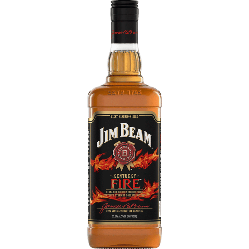 Jim Beam Fire Kentucky Straight Bourbon - Bourbon bottle available at Buffalo House Liquor & Wines