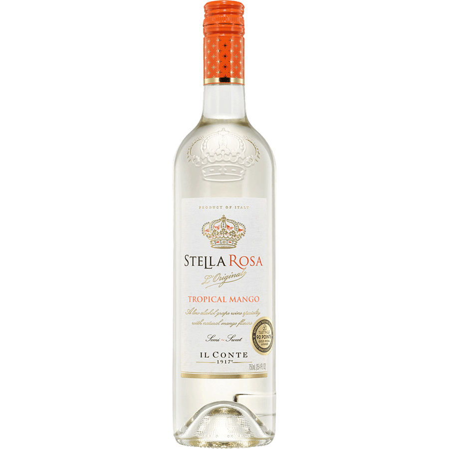Stella Rosa Tropical Mango 750ML Front Bottle Label