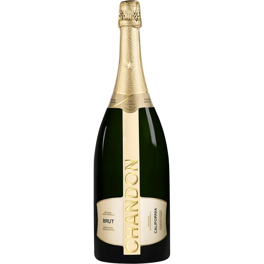 Chandon California Brut 750ML Front Bottle Label