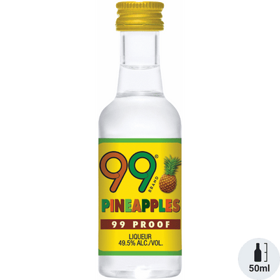 99 Pineapple - Liqueur bottle available at Buffalo House Liquor & Wines