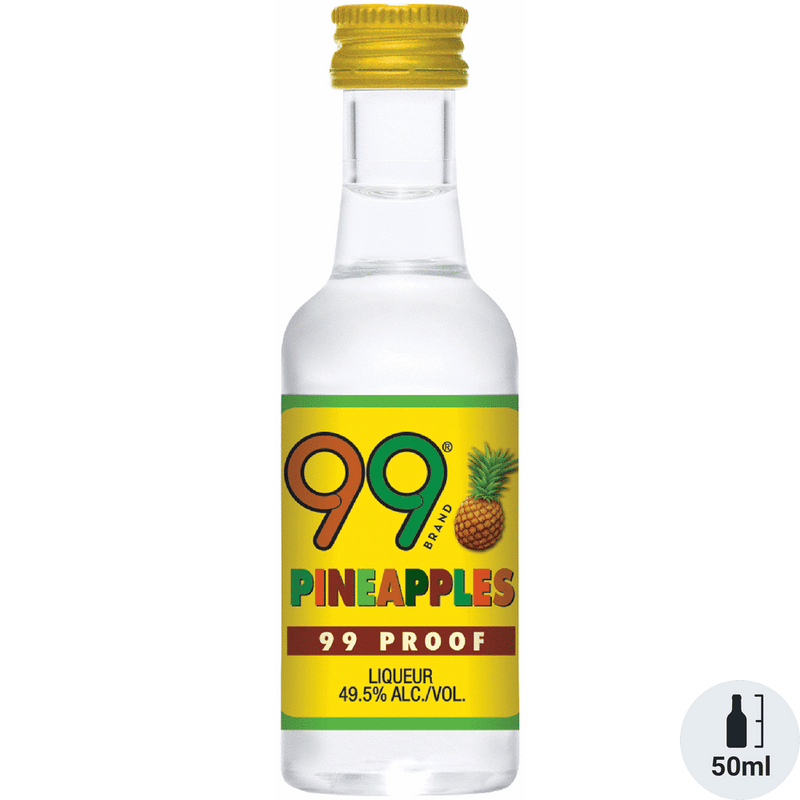 99 Pineapple - Liqueur bottle available at Buffalo House Liquor & Wines