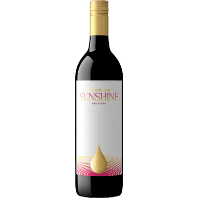 Drop of Sunshine Red Blend Central Coast California red wine bottle