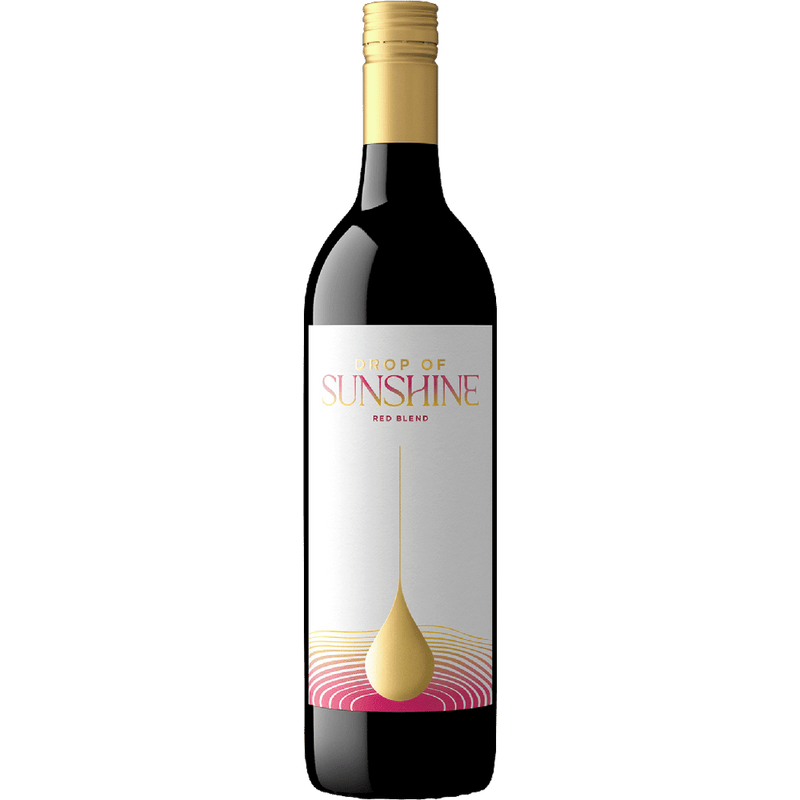 Drop of Sunshine Red Blend Central Coast California red wine bottle