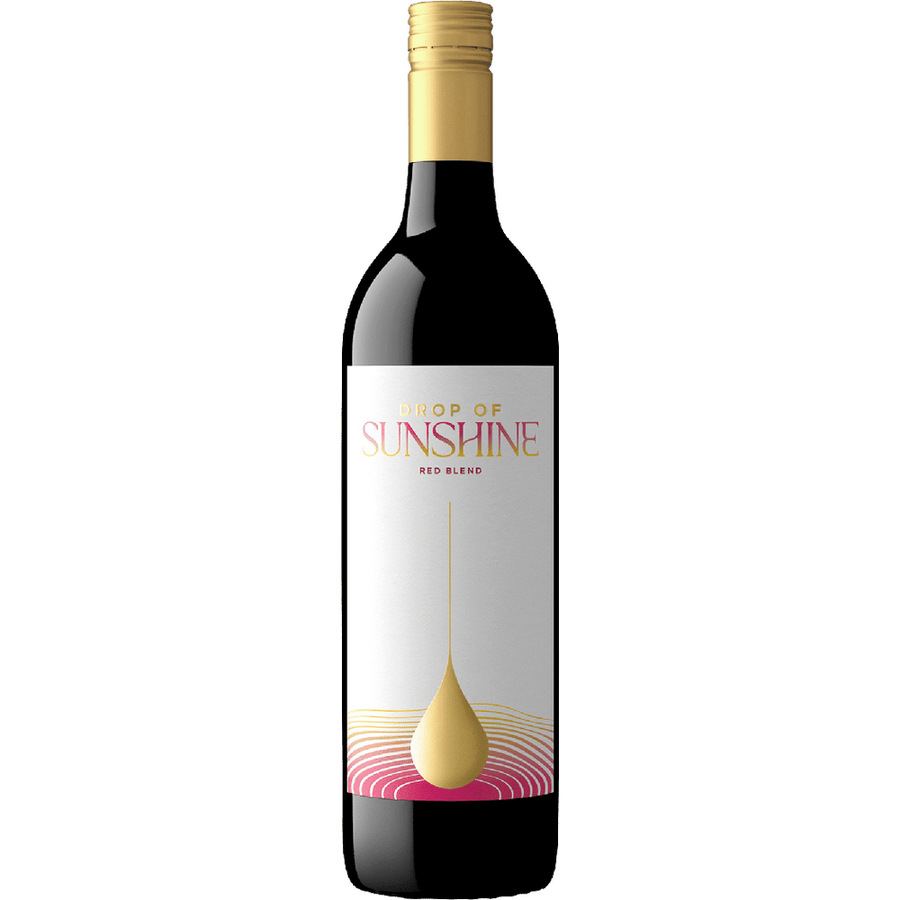 Drop of Sunshine Red Blend 750ML Front Bottle Label