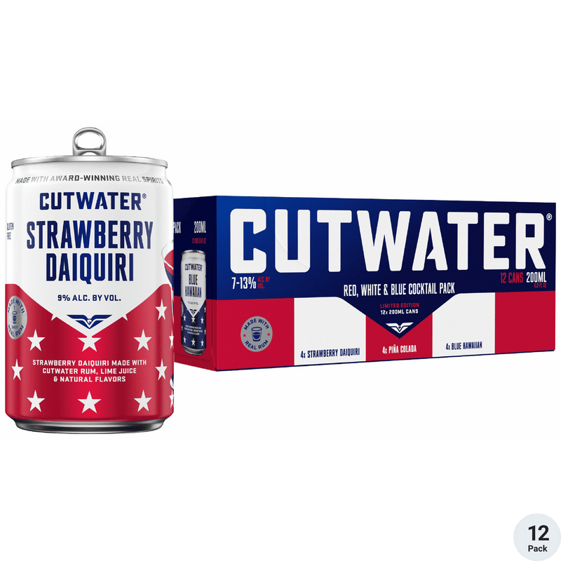 Cutwater Red White & Blue Variety