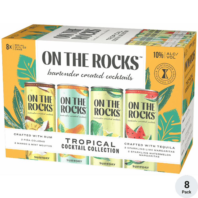 On The Rocks Tropical Cocktail Collection Variety Pack