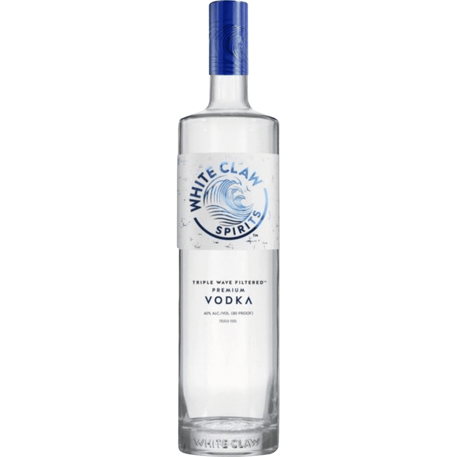 White Claw Spirits Premium Vodka 750ML Front Bottle Label