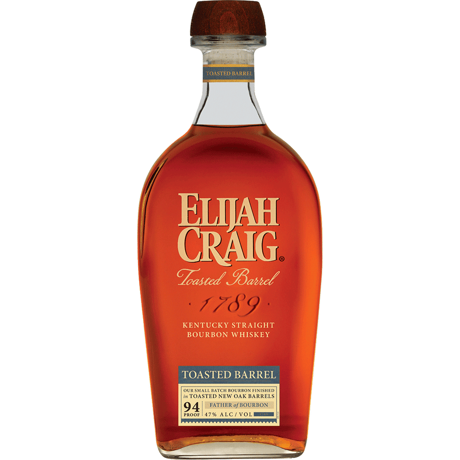 Elijah Craig Toasted Barrel Finish 750ML Front Bottle Label