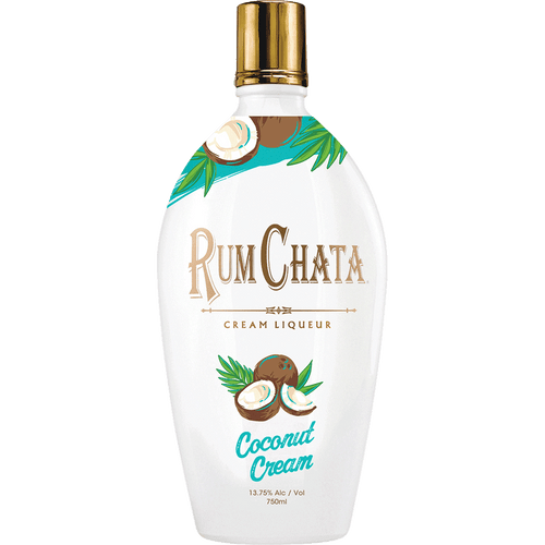 RumChata Coconut Cream Liqueur 750ML Front Bottle Label