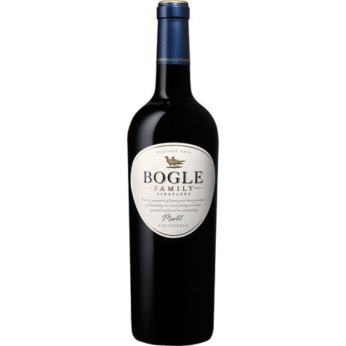 Bogle Vineyards Merlot 750ML Front Bottle Label