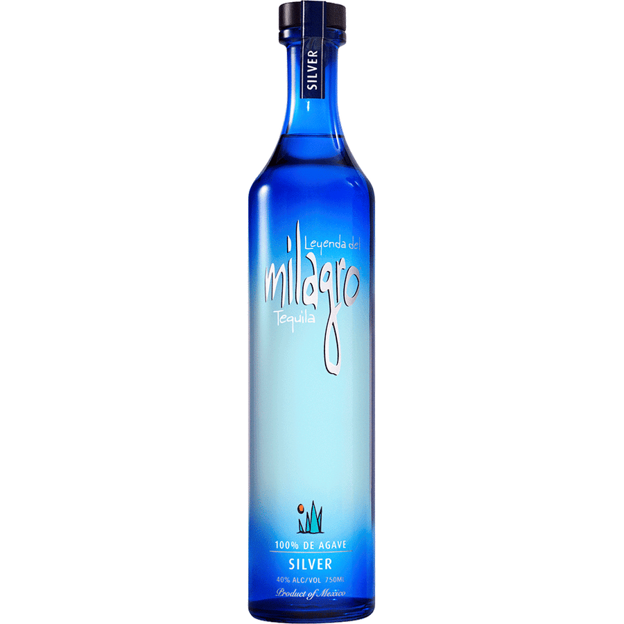 Milagro Silver Tequila 375ML Front Bottle Label