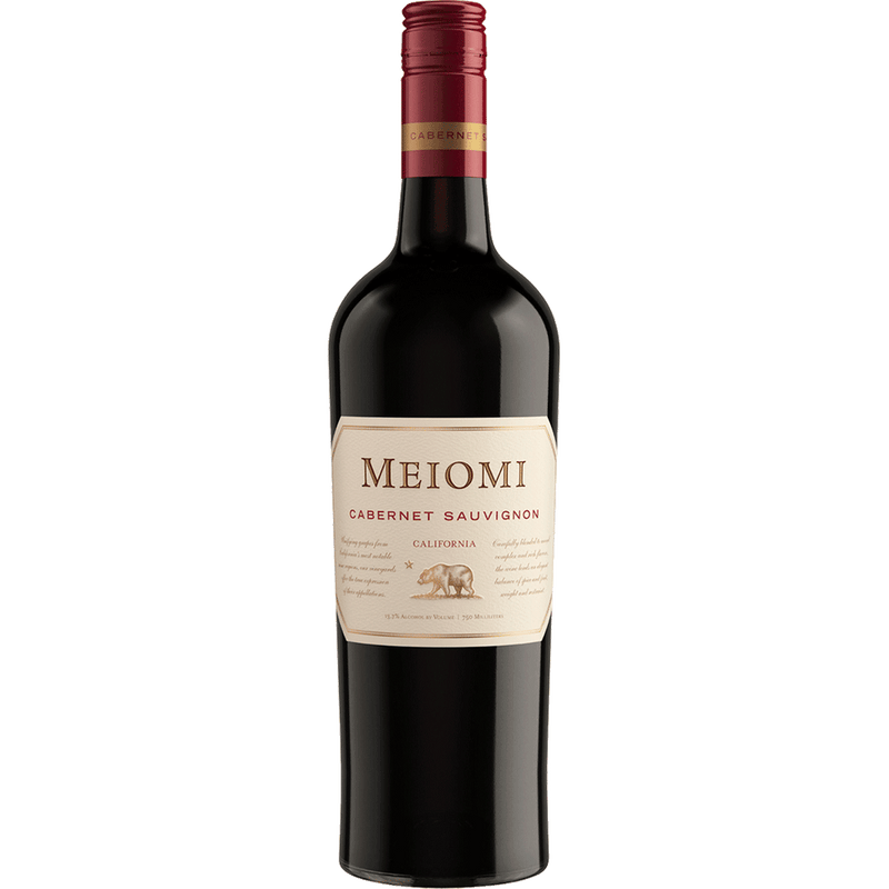 Meiomi Cabernet Sauvignon 750ML Front Bottle Label
