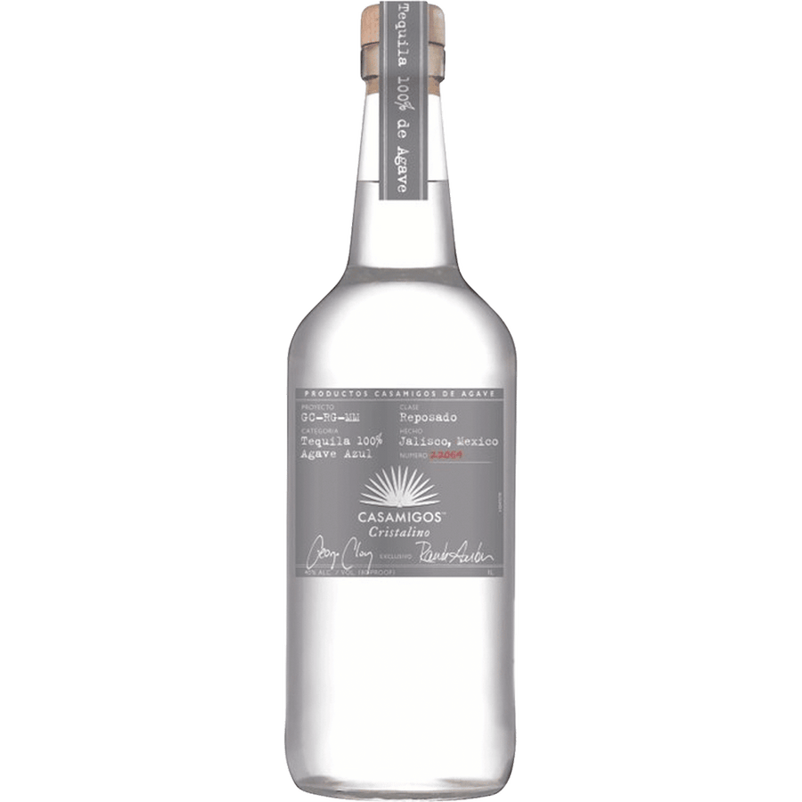 Casamigos Cristalino Reposado 750ML Front Bottle Label