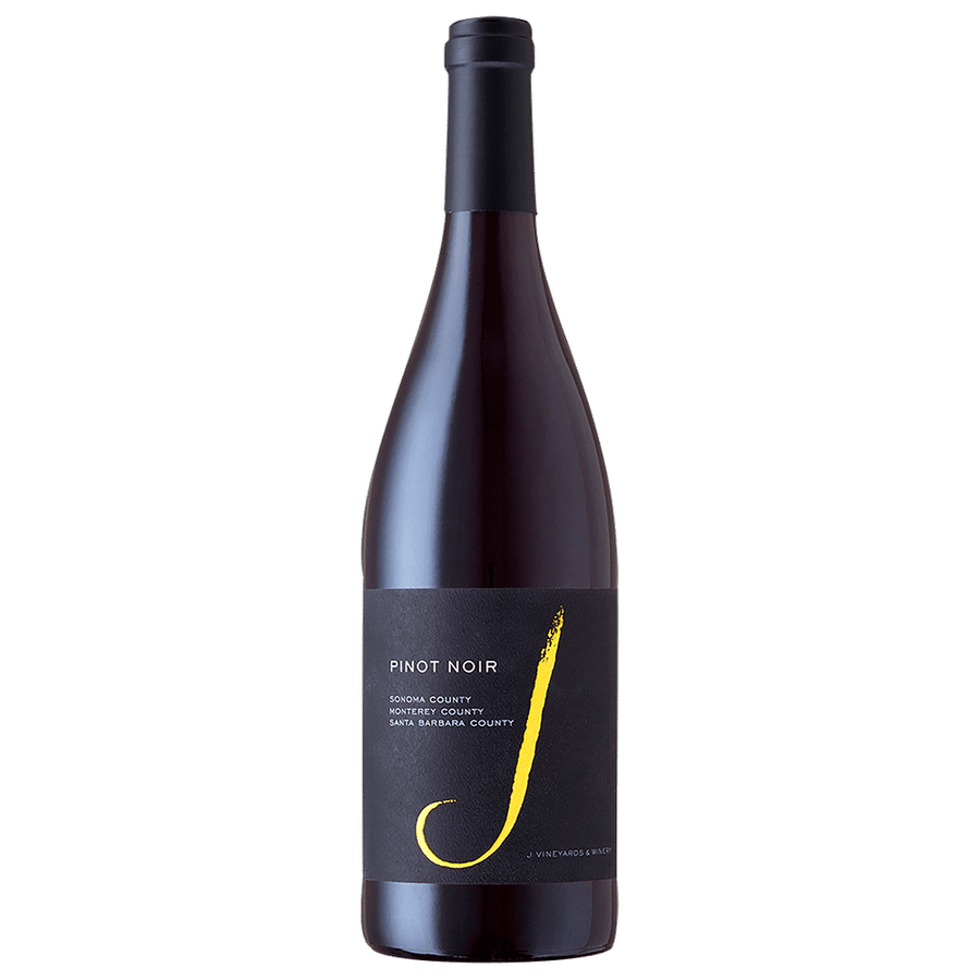 J Vineyards Multi AVA Pinot Noir 750ML Front Bottle Label