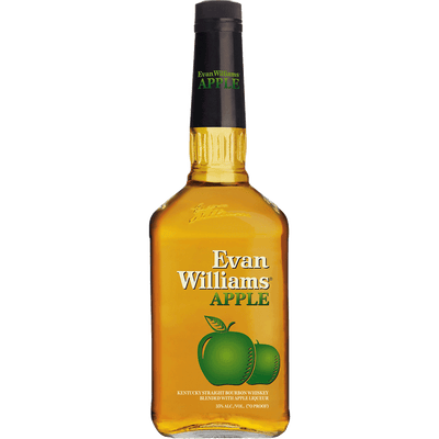 Evan Williams Apple Liqueur - Bourbon bottle available at Buffalo House Liquor & Wines