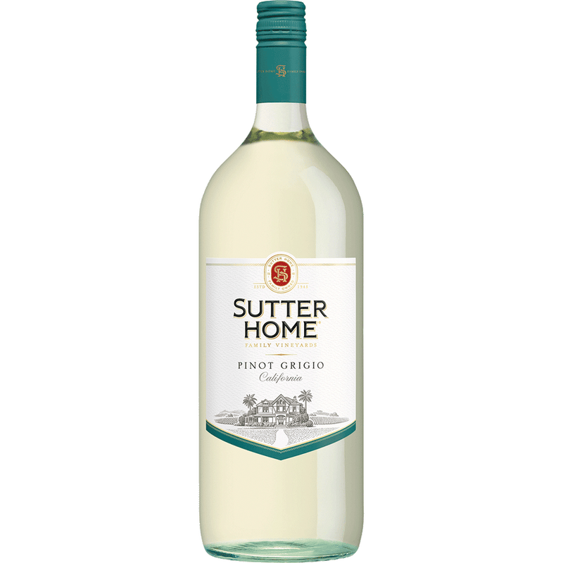 Sutter Home Pinot Grigio 4pk - Wine bottle available at Buffalo House Liquor & Wines