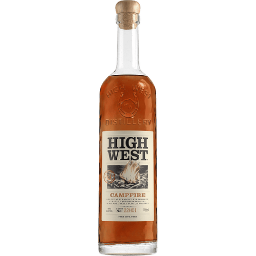 High West Campfire Whiskey 750ML Front Bottle Label