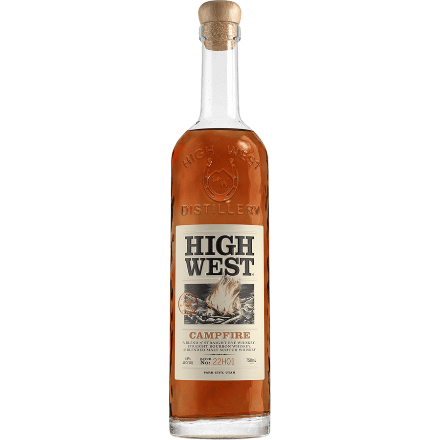 High West Campfire Whiskey 750ML Front Bottle Label