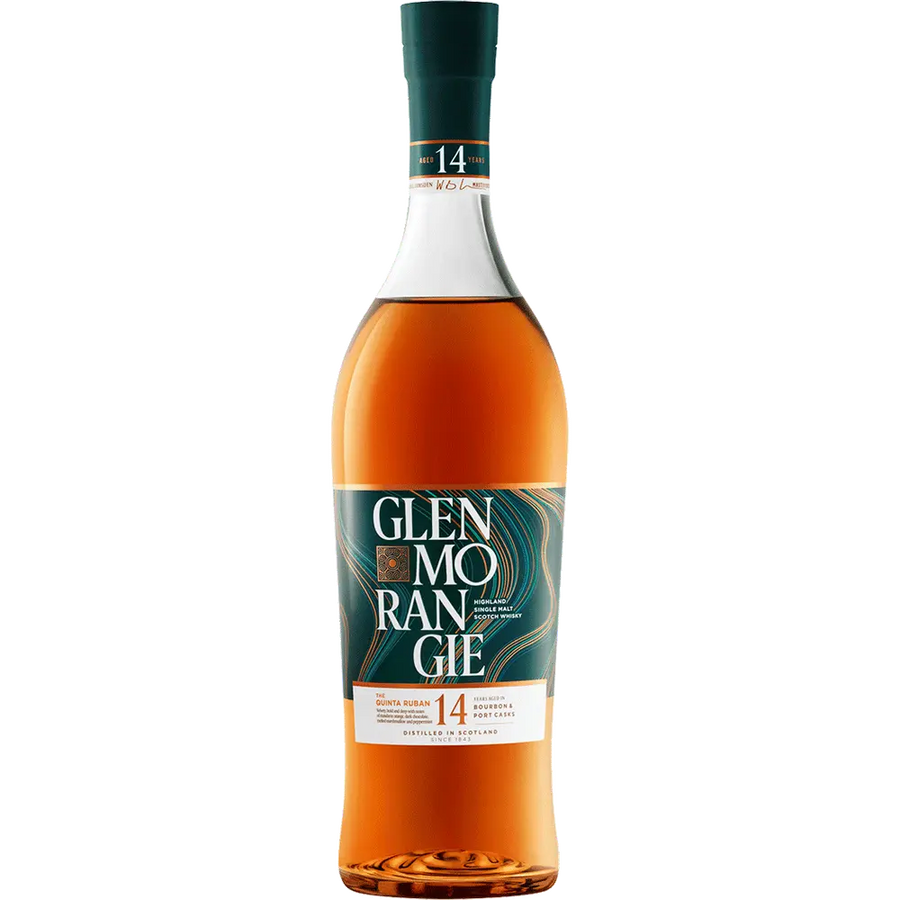 Glenmorangie Quinta Ruban Port 14Yrs 750ML Front Bottle Label