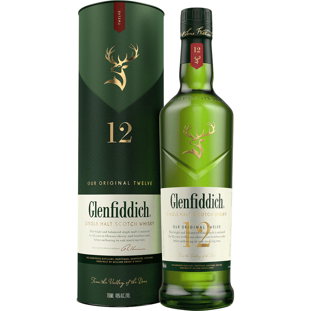 Glenfiddich 12Yrs Single Malt Scotch