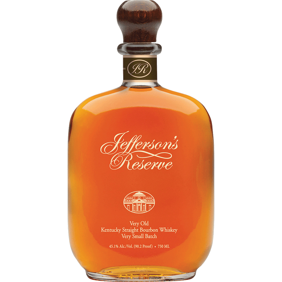 Jefferson's Reserve Bourbon Whiskey 750ML Front Bottle Label