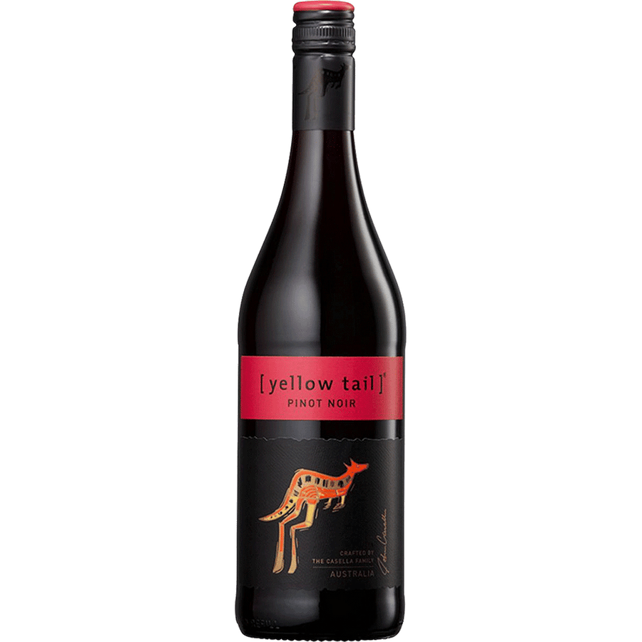 Yellow Tail Pinot Noir 1.5L Front Bottle Label