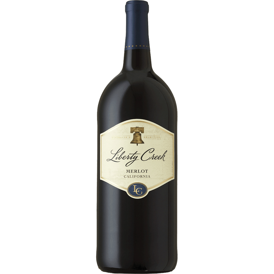Liberty Creek Merlot 1.5L Front Bottle Label