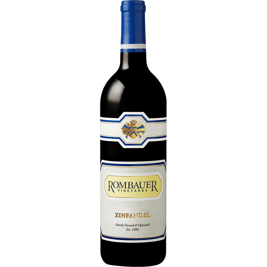 Rombauer California Zinfandel 750ML Front Bottle Label