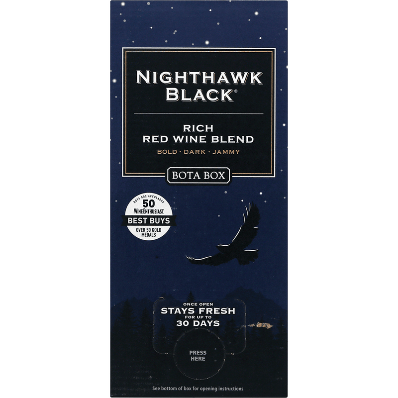 Bota Box Nighthawk Red Blend - Red Wine bottle available at Buffalo House Liquor & Wines