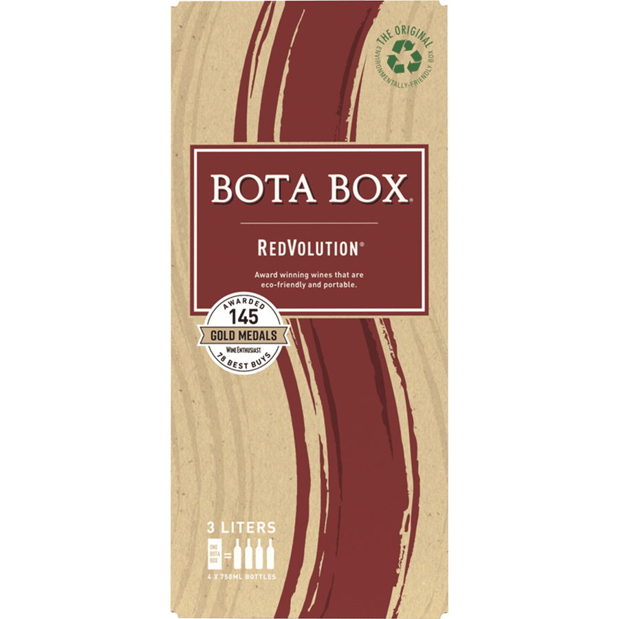 Bota Box Redvolution 500ML Front Bottle Label