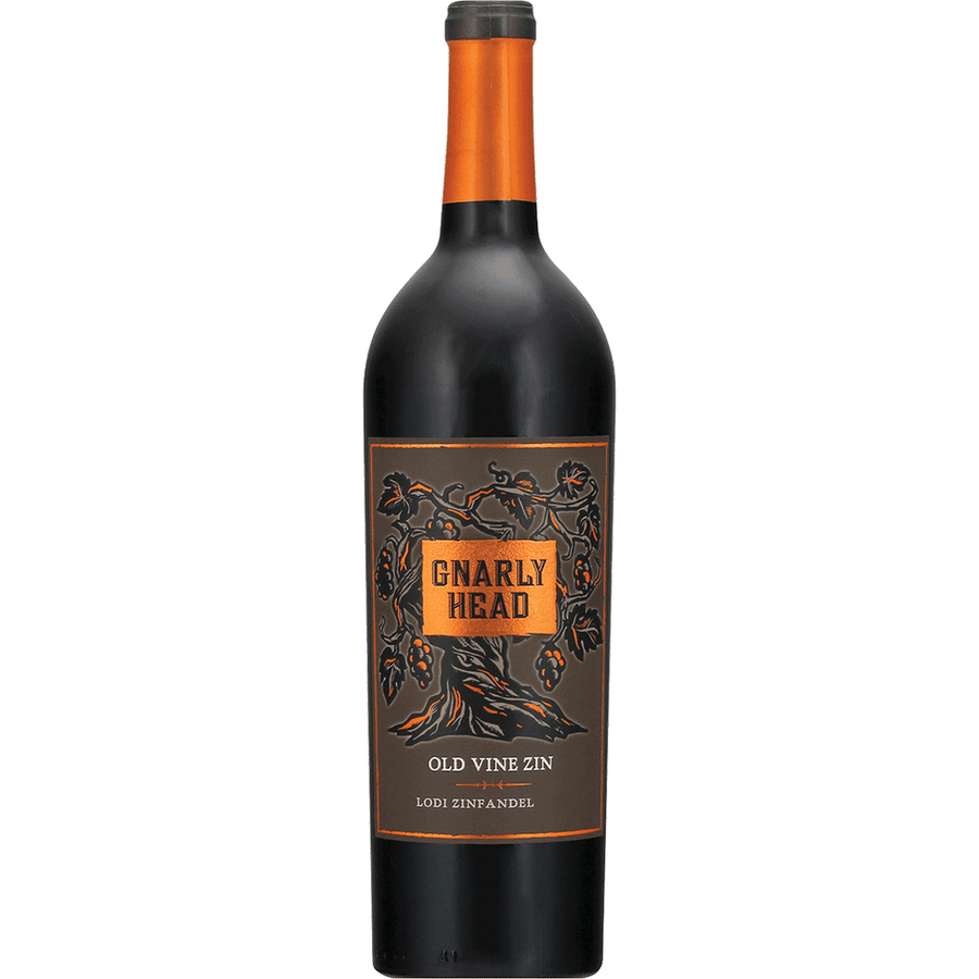 Gnarly Head Zinfandel Old Vine Lodi 750ML Front Bottle Label