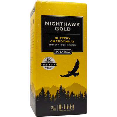 Image of Bota Box Nighthawk Gold Buttery Chardonnay
