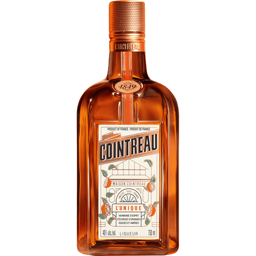 Cointreau Orange Liqueur 375ML Front Bottle Label