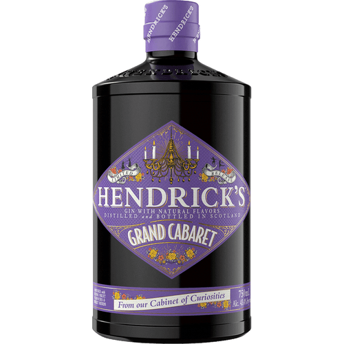 Hendrick's Grand Cabaret Gin 750ML Front Bottle Label