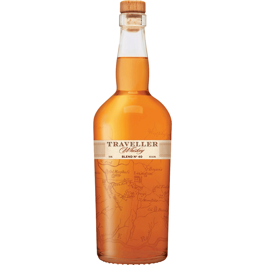 Traveller Whiskey Blend No. 40 1.75L Front Bottle Label