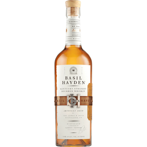 Basil Hayden Bourbon Whiskey 375ML Front Bottle Label