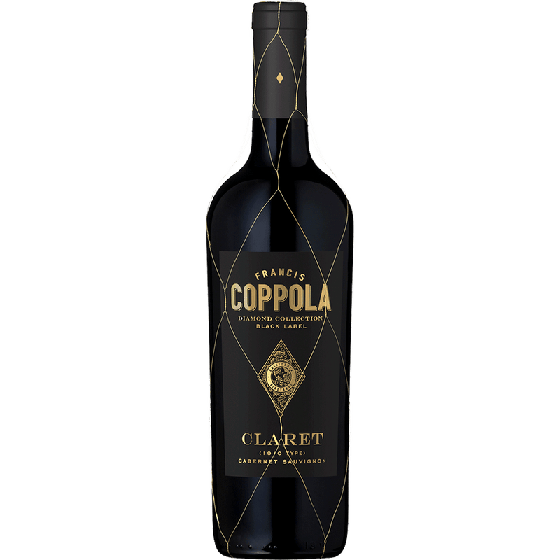 Coppola Diamond Collection Black Label Claret - Red Wine bottle available at Buffalo House Liquor & Wines