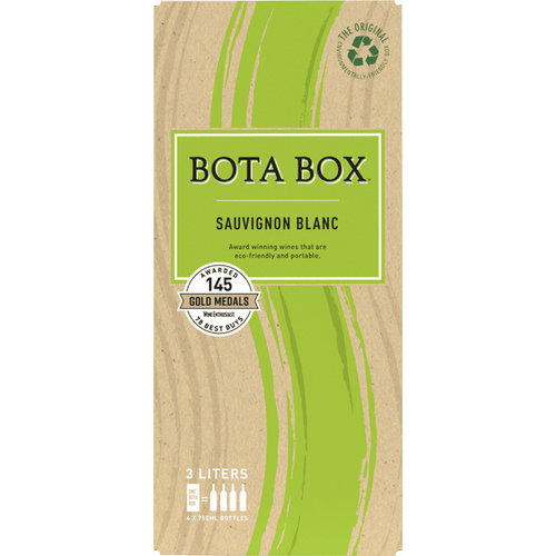 Bota Box Sauvignon Blanc 500ML Front Bottle Label