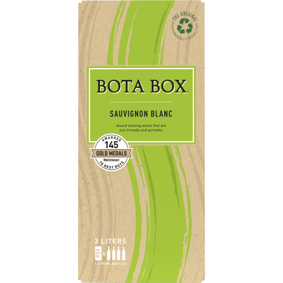 Bota Box Sauvignon Blanc 500ML Front Bottle Label